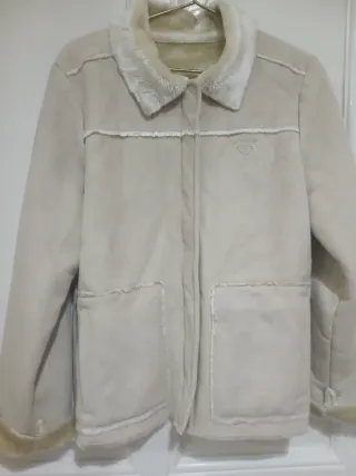 Chaqueta Roxy Ante Beige Talla M
