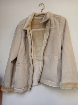 Chaqueta Roxy Ante Beige Talla M