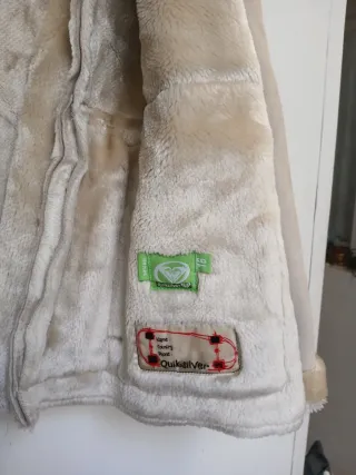 Chaqueta Roxy Ante Beige Talla M