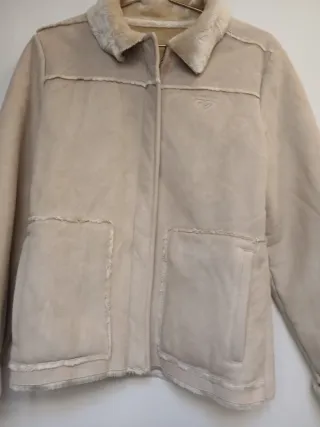 Chaqueta Roxy Ante Beige Talla M