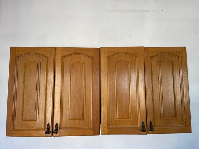 Módulo superior cocina madera