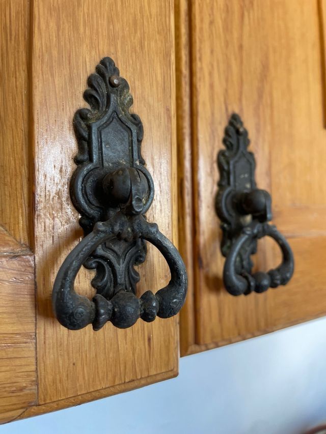 Módulo superior cocina madera