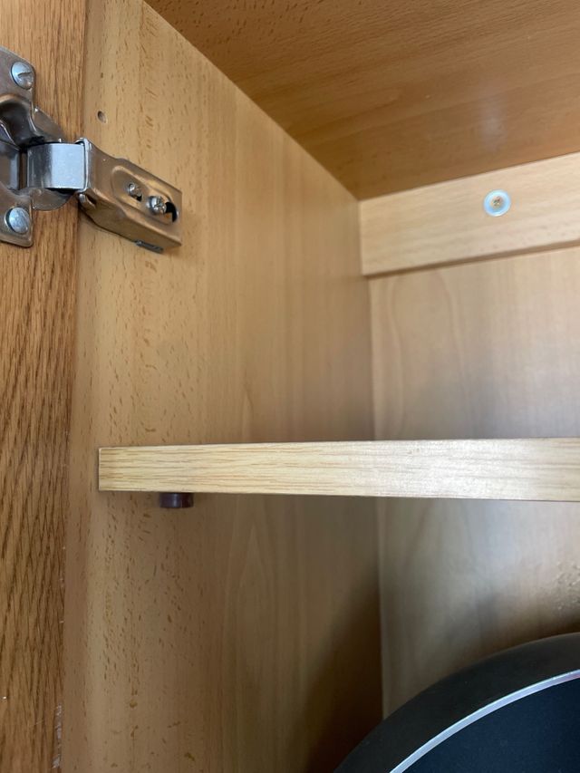 Módulo superior cocina madera