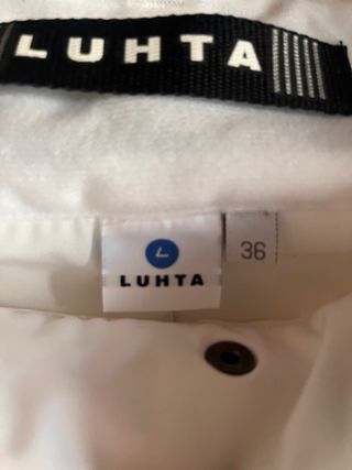 Pantalón esquí Luhta mujer blanco