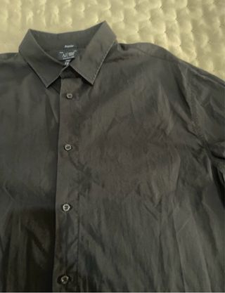 Camisa Armani Jeans Negra