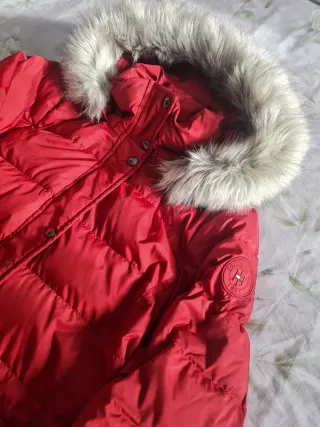 Plumas Tommy Hilfiger Mujer Roja Talla XL