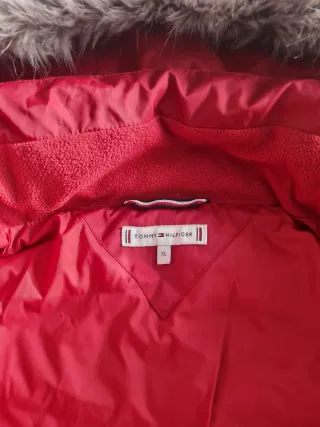 Plumas Tommy Hilfiger Mujer Roja Talla XL