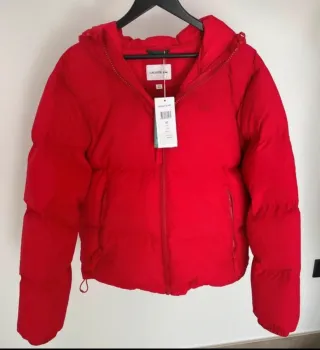 Plumas Lacoste Roja Talla 34 Mujer/Unisex Nuevo