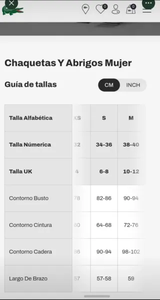 Plumas Lacoste Roja Talla 34 Mujer/Unisex Nuevo