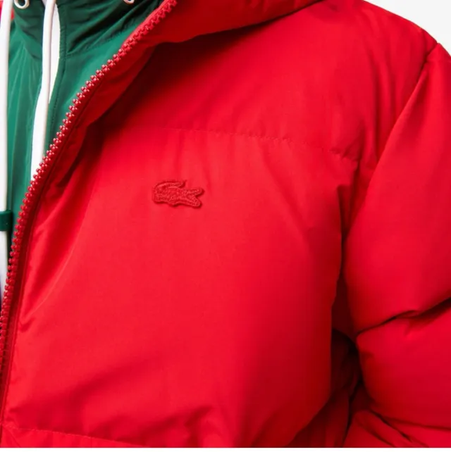 Plumas Lacoste Roja Talla 34 Mujer/Unisex Nuevo