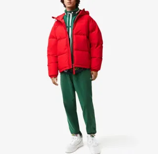 Plumas Lacoste Roja Talla 34 Mujer/Unisex Nuevo