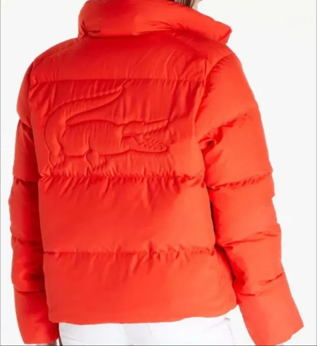 Plumas Lacoste Roja Talla 34 Mujer/Unisex Nuevo