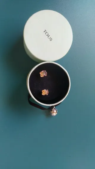 Pendientes Tous Oso Multicolor Sin Estrenar