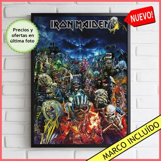 Cuadro Iron Maiden Rock - Poster Iron Maiden