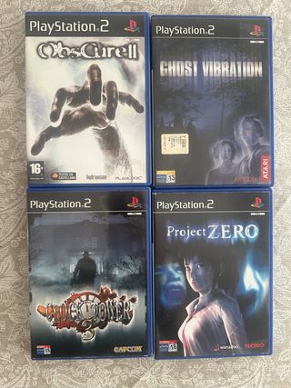 4 Juegos Ps2 Terror