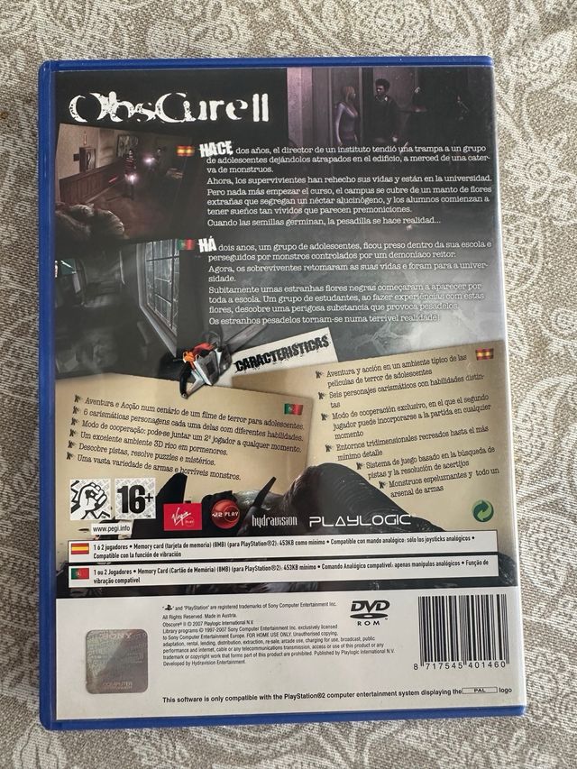 4 Juegos Ps2 Terror