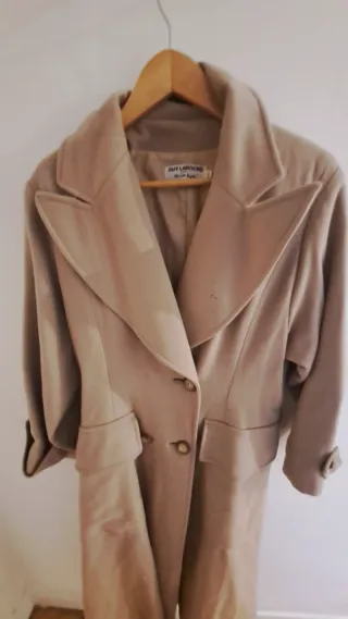Abrigo Lana Beige Mujer Guy Laroche