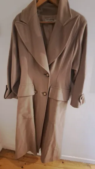 Abrigo Lana Beige Mujer Guy Laroche