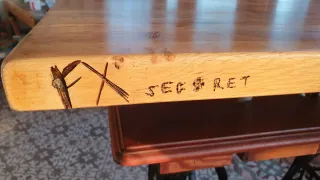 Mesa Alta Barra Diseño Pfaff Madera Metal FXSecret