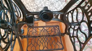 Mesa Alta Barra Diseño Pfaff Madera Metal FXSecret