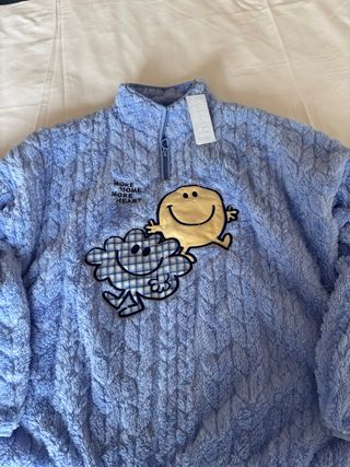 Pijama Invierno Mujer Mr. Men Little Miss