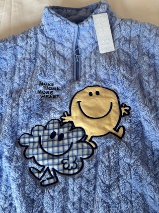 Pijama Invierno Mujer Mr. Men Little Miss