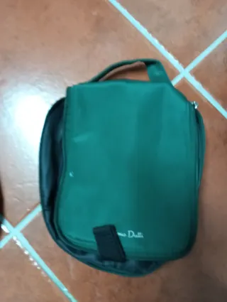 Bolso Negro y Rojo para Hombre