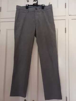 Pantalón Massimo Dutti Gris