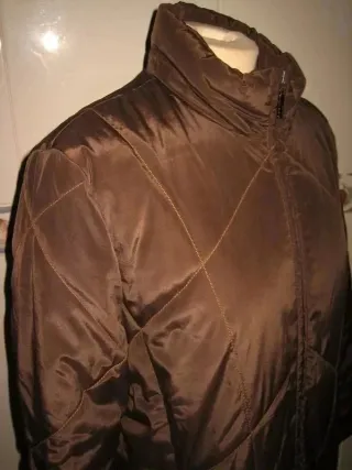 Parka Mujer Marrón Talla 42