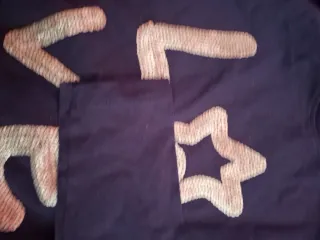 Sudadera Tiffosi azul lentejuelas LOVE talla13-14