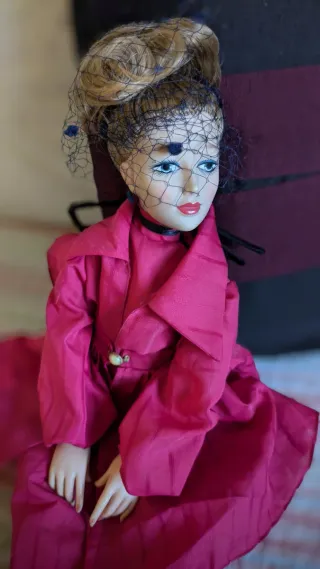 Bambola boudoir vintage