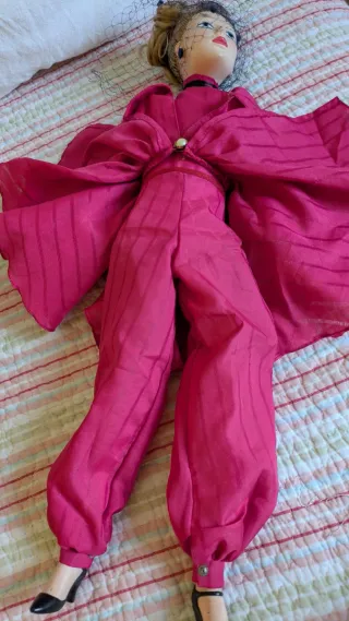 Bambola boudoir vintage