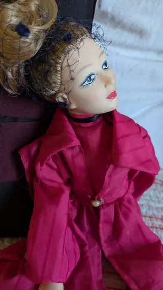 Bambola boudoir vintage