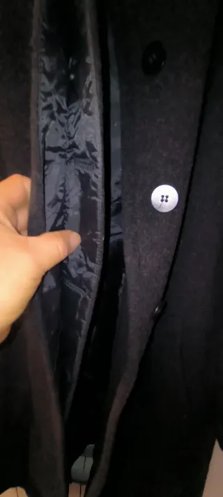 Gabardina Imagen Femenina Negra