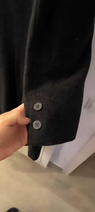 Gabardina Imagen Femenina Negra