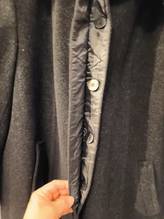 Gabardina Imagen Femenina Negra