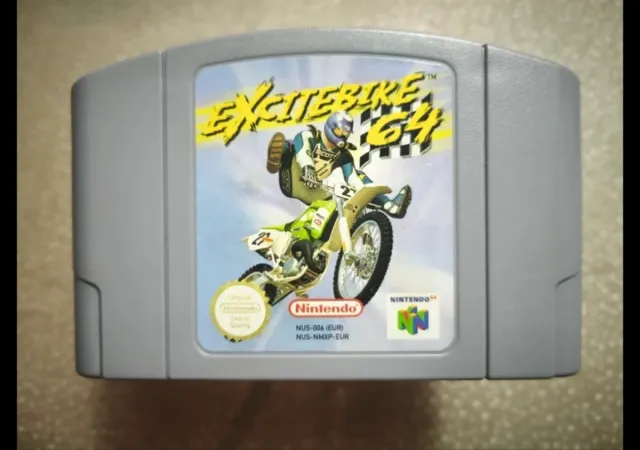 ✨Excitebike 64 ☢️ Nintendo 64✨