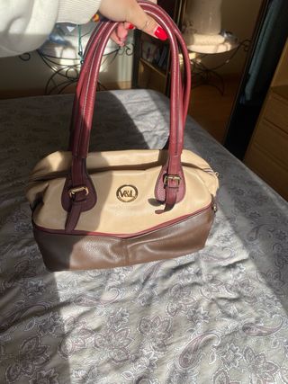 Bolso Victorio & Lucchino Beige y Marrón