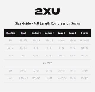 Calcetines 2XU 24/7 Compression Socks Negros NUEVO