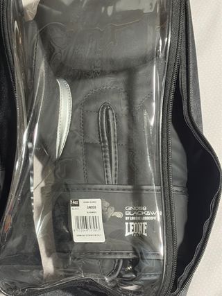 Guantes Boxeo Leone 14oz Negro.