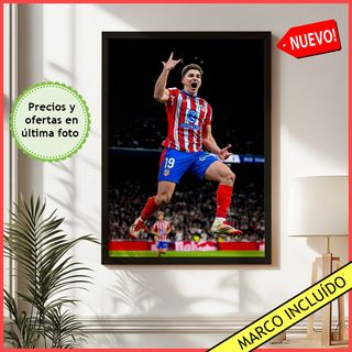 Cuadro Julian Alvarez Atletico - Poster Atlético