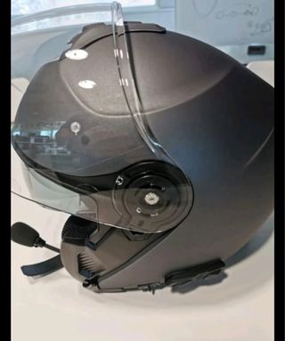Casco Jet Givi X22 Planet mate intercomunicador