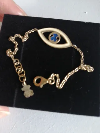 Pulsera Tous Ojo Azul y Oso