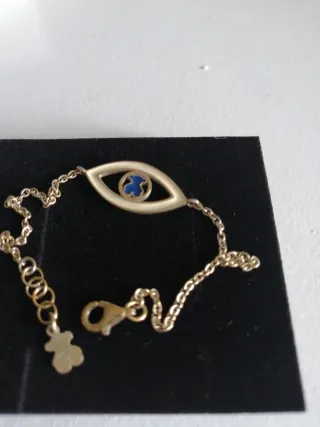 Pulsera Tous Ojo Azul y Oso