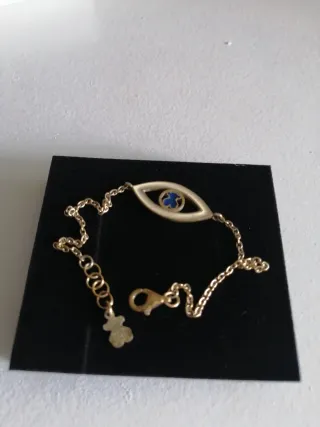 Pulsera Tous Ojo Azul y Oso