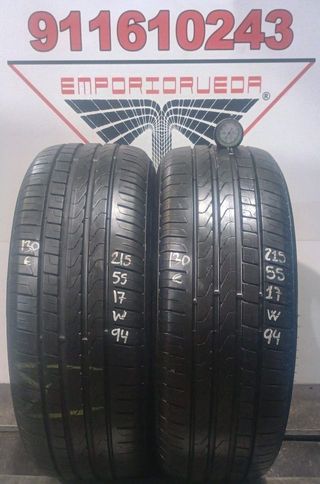 215 55 17 W PIRELLI RUEDA AL 90% VIDA UTIL
