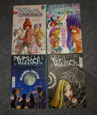Lote 4 comics Witch Especial