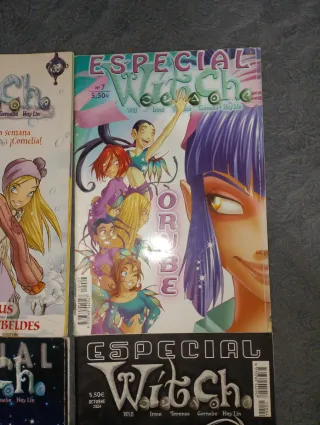 Lote 4 comics Witch Especial
