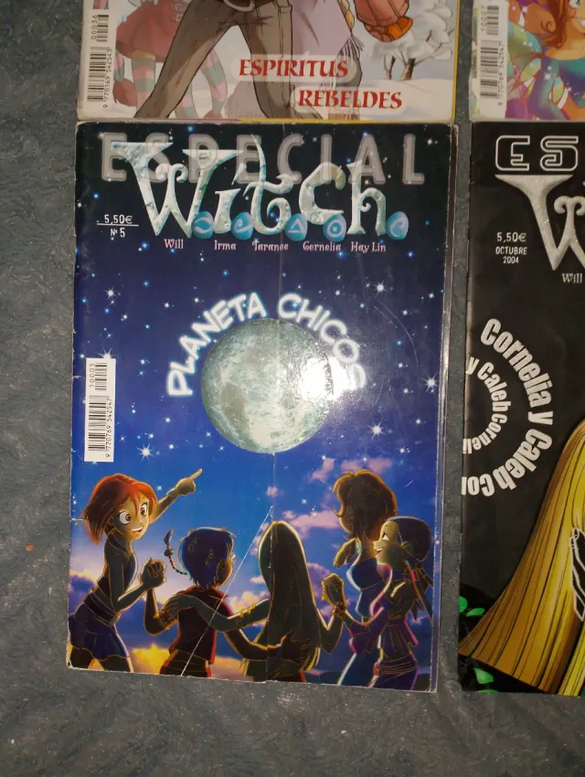 Lote 4 comics Witch Especial