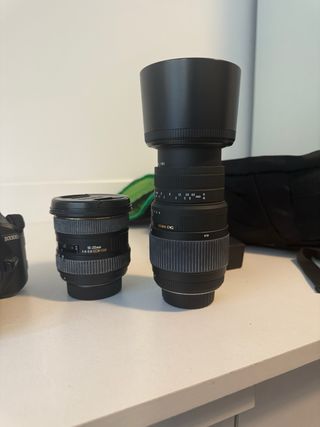 Kit Cámara Réflex Nikon D3300 y objetivos